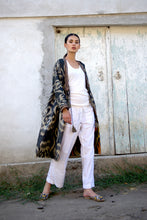 Load image into Gallery viewer, Ikat Chapan with Pleats