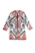 Load image into Gallery viewer, Classic Reversible Quilted Ikat Jacket