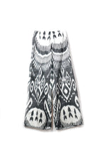 Load image into Gallery viewer, Black &amp; White Ikat Cropped Pants