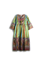 Load image into Gallery viewer, Jamila Silk Ikat Dress