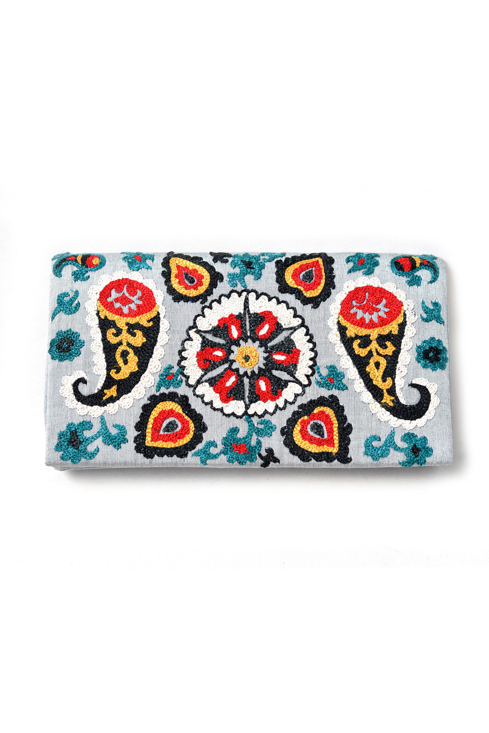 Embroidered Suzani Clutch